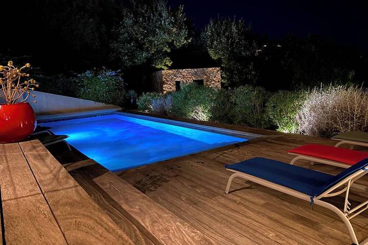 Villa for 8 people, with garden in Monticello