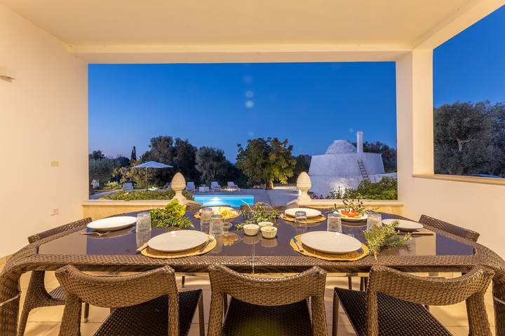 Location de vacances pour 8 personnes, avec Balcon et Balcon/Terrasse à Carovigno - 3