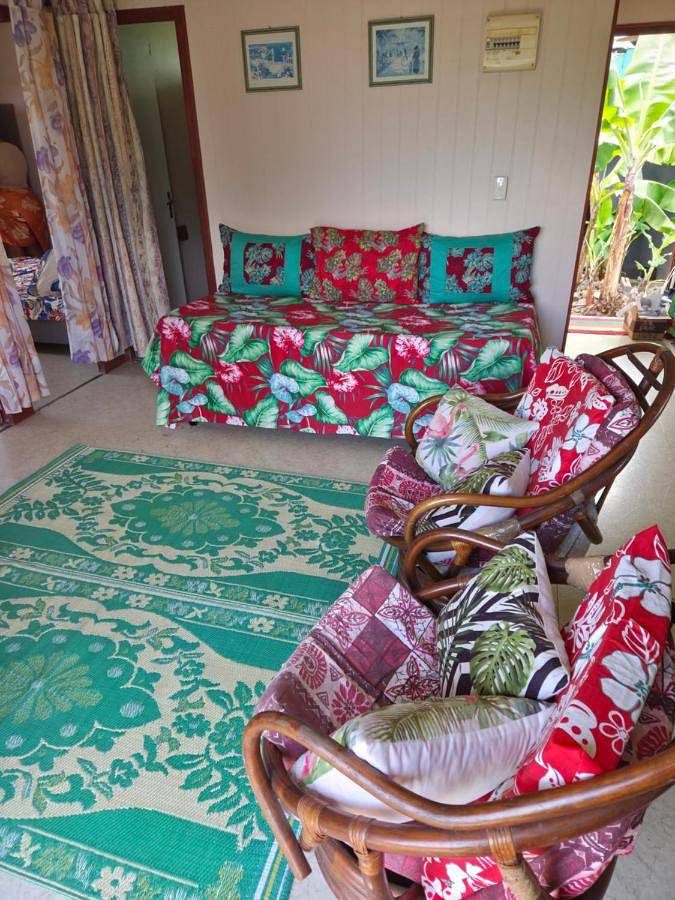 Gîte pour 2 personnes, avec jardin dans Maupiti