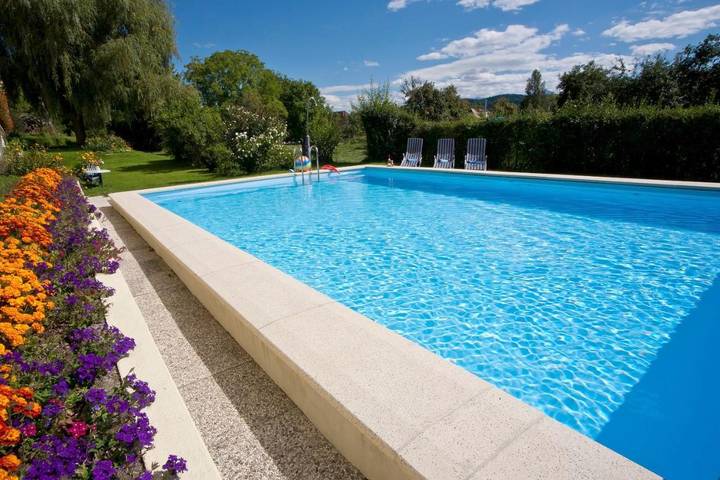 Ferienhaus für 3 Personen, mit Balkon und Garten sowie Pool und Ausblick in Schiefling am See - 2