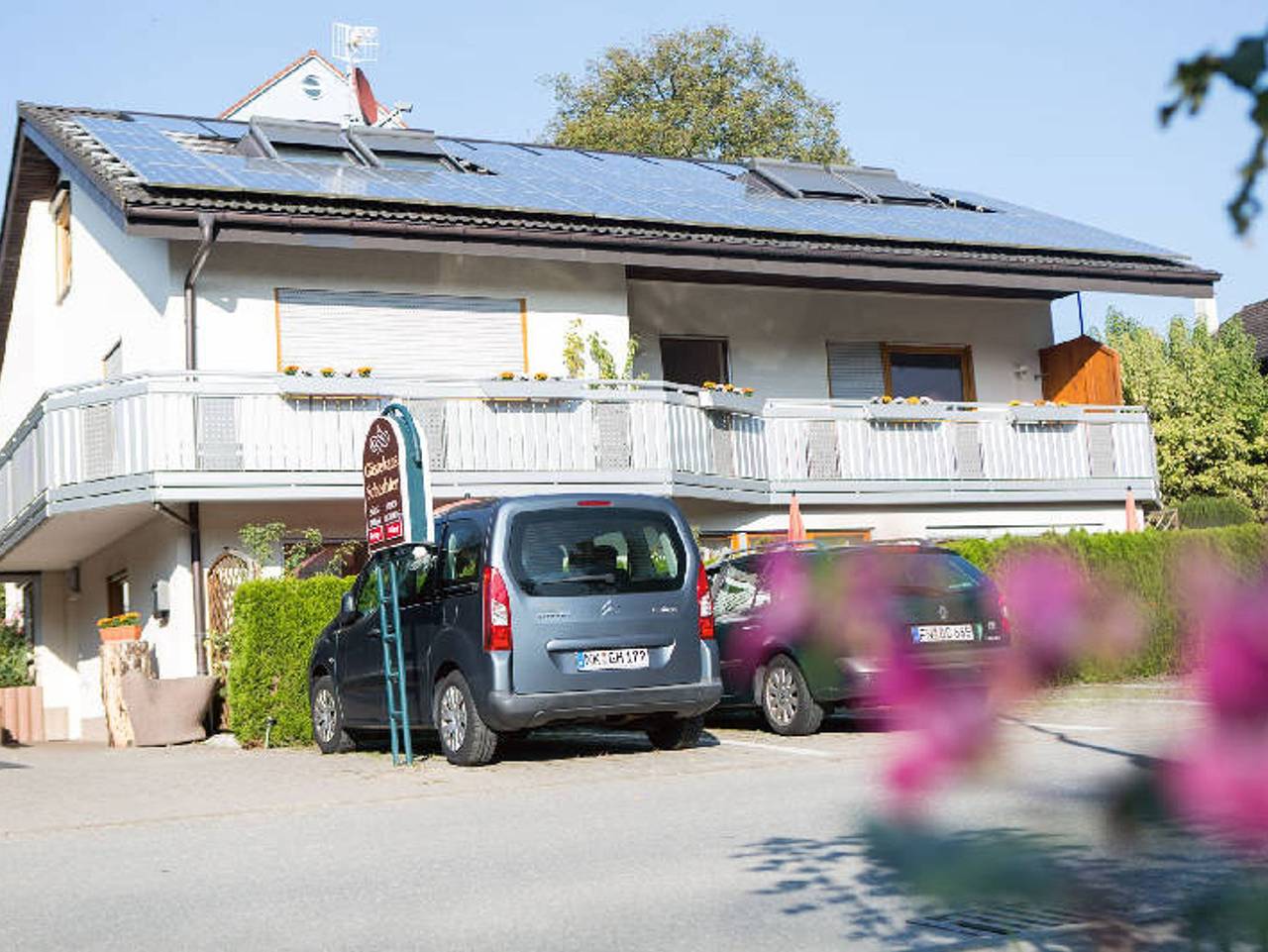 Ganze Ferienwohnung, Gästehaus Schechter - Studio 1, 55qm, 1 Schlafzimmer, max. 4 Personen in Uhldingen-Mühlhofen, Region Bodensee-Oberschwaben