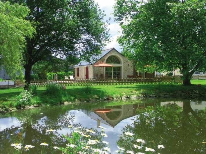 Location de vacances pour 4 personnes, avec terrasse à Ligné