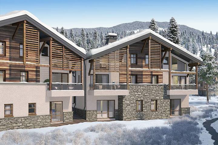 Gîte pour 4 personnes, avec terrasse et sauna à Megève - 2