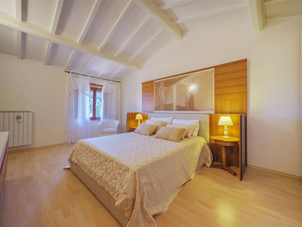Villa für 8 Personen mit Balkon in Vicopisano, Pisa Provinz