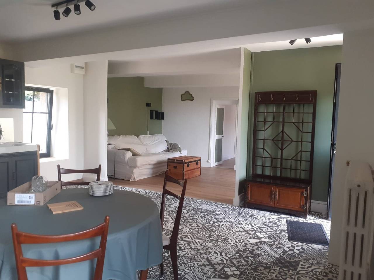 Spacious Apartment in a Bourbonnaise Longère Near Château de Bellenaves in Bellenaves, Montluçon region