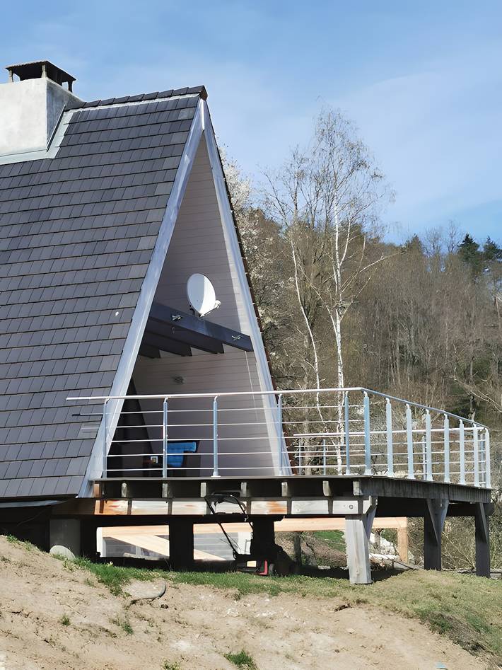 Chalet pour 4 personnes, avec Balcon