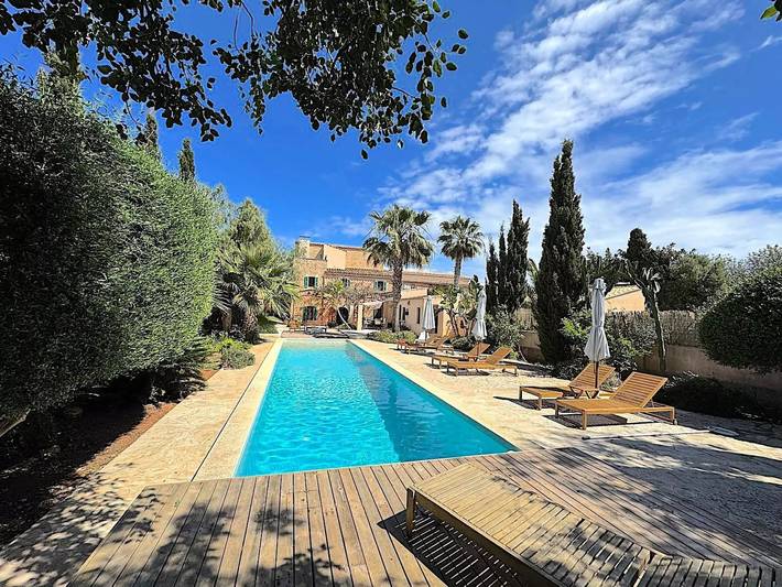 Finca für 6 Personen, mit Pool und Garten in Es Llombards - 2