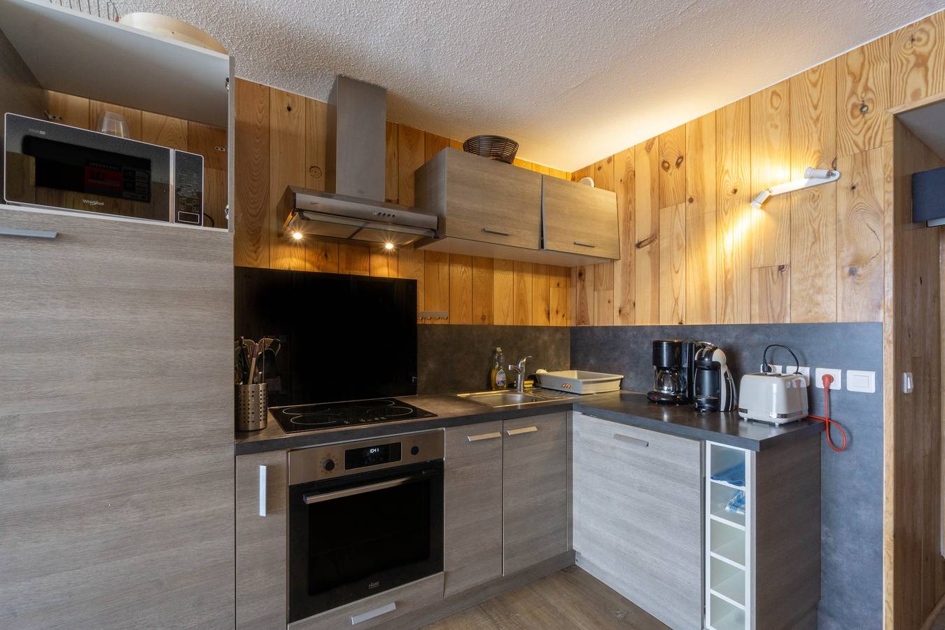 Apartamento entero, Apartamento 'Arc 2000' con vistas a la montaña y balcón in Les Arcs, Bourg-Saint-Maurice