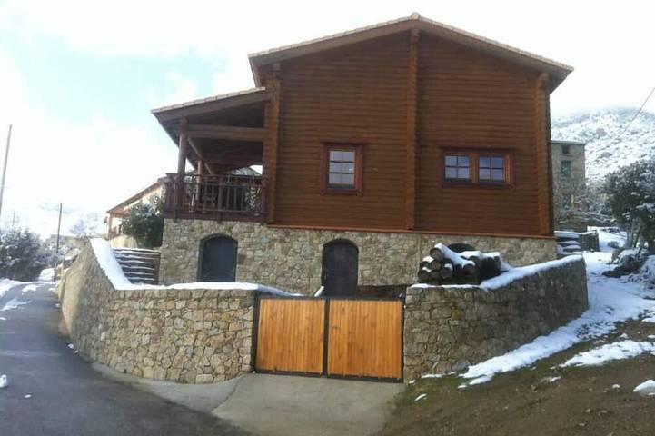 Chalet pour 10 personnes, avec jardin et balcon