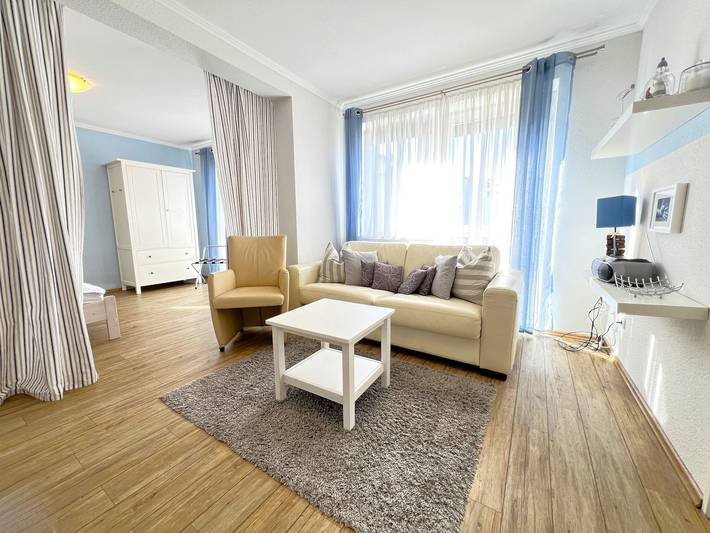 Ferienwohnung für 2 Personen, mit Balkon, mit Haustier in Binz