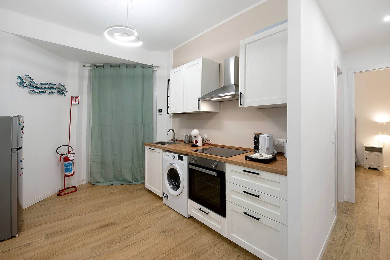 Apartamento inteiro, Apartamento 'La Casetta Di Leo' com varanda, acesso Wi-Fi e ar condicionado in Génova (Cidade), Génova