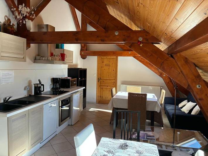 Chambre d’hôte pour 6 personnes, avec vue et jardin dans les Alpes francaises - 4