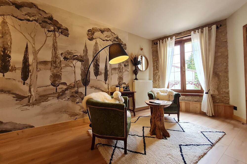 Encantadora habitación con baño privado y sala de estar in Pierrepont (Meurthe-et-Moselle), Meurthe y Mosela
