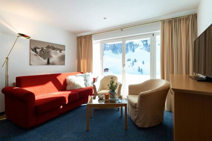 Gîte pour 6 personnes, avec sauna ainsi que jardin et vue à Lech - 4