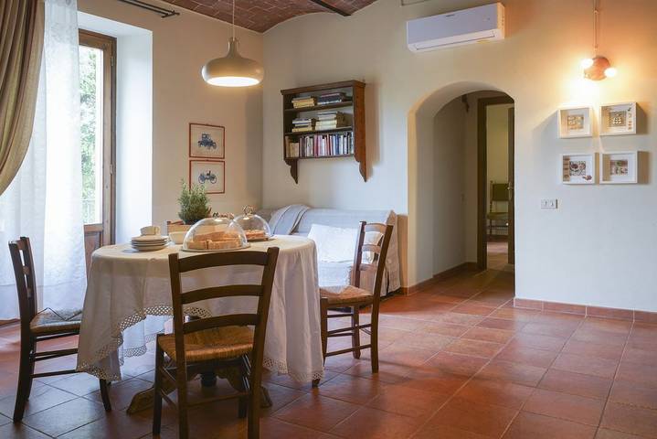 Appartamento per 4 persone, con piscina, con animali domestici a Sassetta