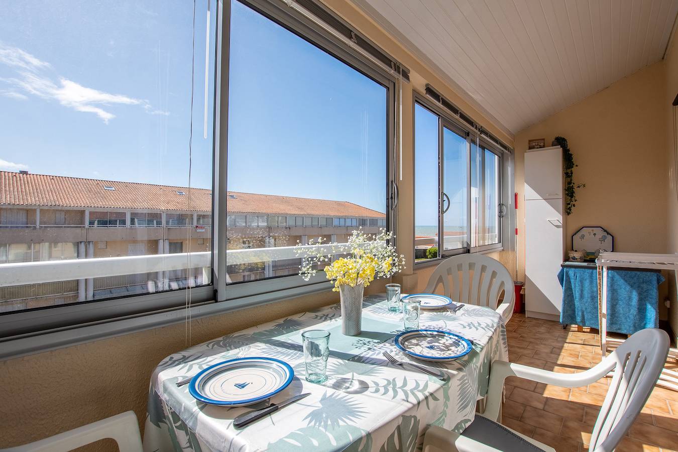 Geheel appartement, Emplacement idéal sur la corniche pour 4 in Saint-Hilaire-de-Riez, Loiredal
