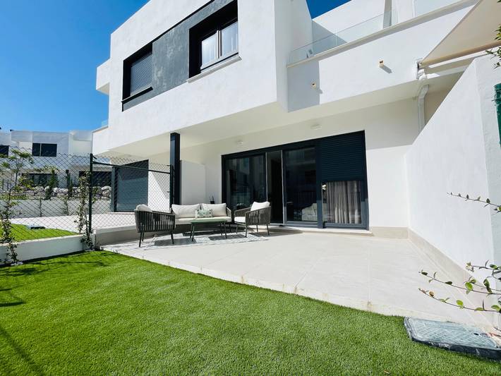 Apartamento para 6 personas, con jardín y sauna en La Cala de Mijas