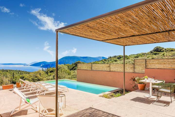 Villa for 4 people, with Balcony and Terrace in Fiskardo