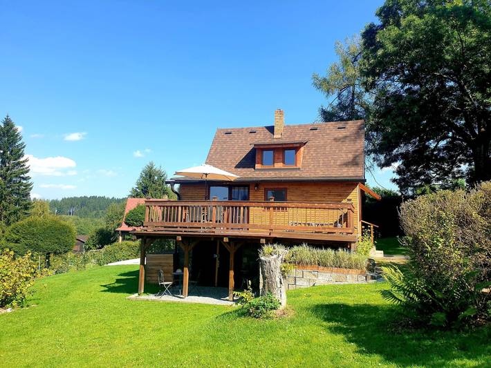 Ferienhaus für 4 Personen, mit Balkon und Terrasse sowie Garten am Nationalpark Böhmerwald - 4