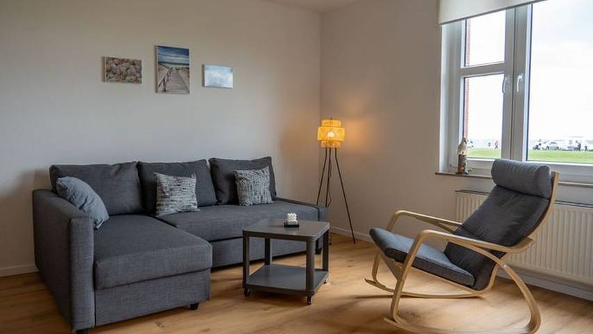 Vakantiewoning voor 2 personen, met uitzicht en balkon in Wilhelmshaven