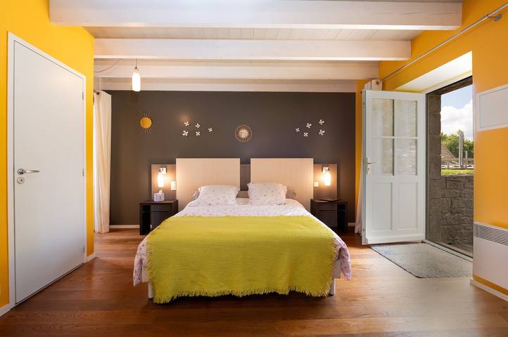Chambre d’hôte pour 2 personnes, avec Jardin dans Arzano, Région de Quimper