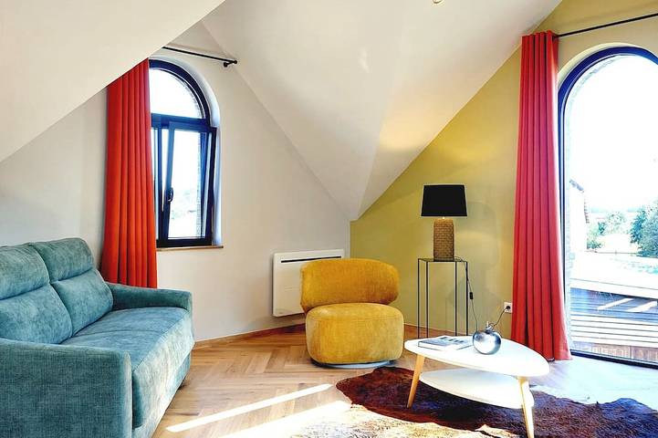 Gîte pour 4 personnes, avec jardin à Belmesnil