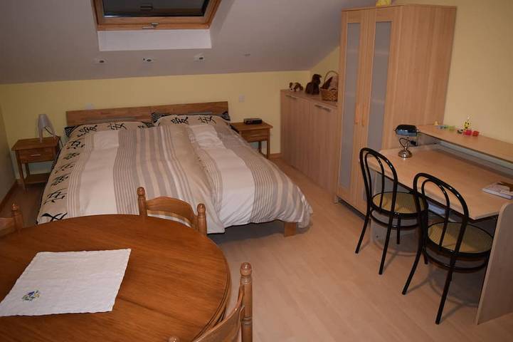 Ganze Wohnung, Wohnung in individueller Villa, ruhig, Aussicht in Vully-les-Lacs, Lake Neuchâtel