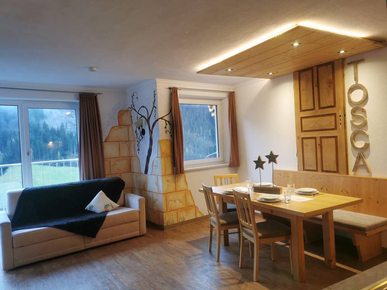 Ganze Ferienwohnung, Top 2 Tosca/1 Schlafraum/Dusche, Wc in Kappl, Verwall