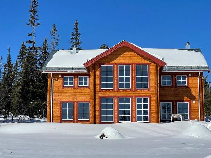 Ferienhaus für 12 Personen, mit Terrasse und Sauna sowie Ausblick in Vemdalen