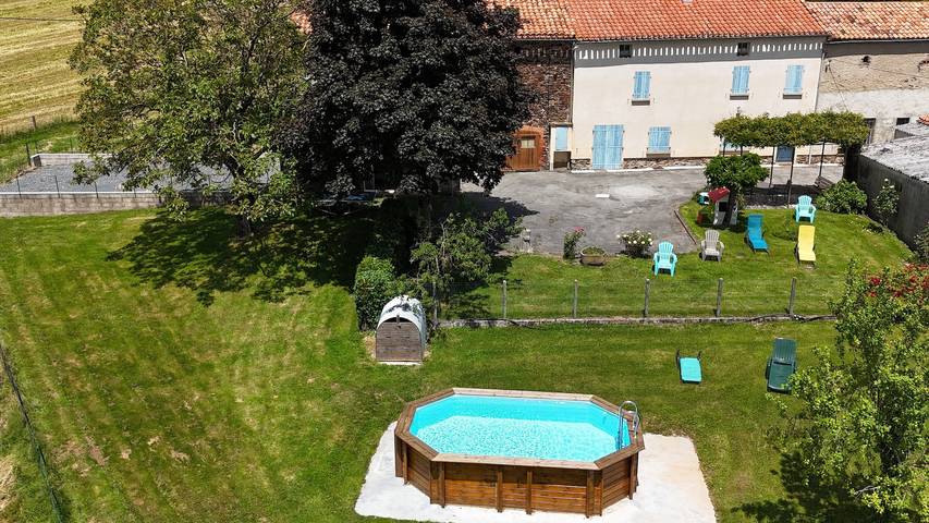 Ferienhaus für 10 Personen, mit Garten