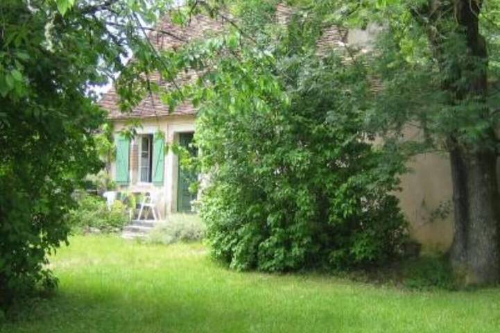 Maison de vacances pour 3 personnes, avec Terrasse ainsi que Jardin et Piscine