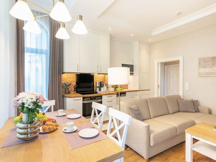 Ferienwohnung für 4 Personen, mit Balkon und Sauna in Bansin - 2