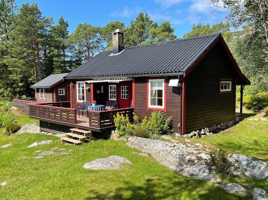 Ganze Wohnung, Sjarmerende hytte omgitt av vakker natur in Molde, Nördliches Fjordnorwegen