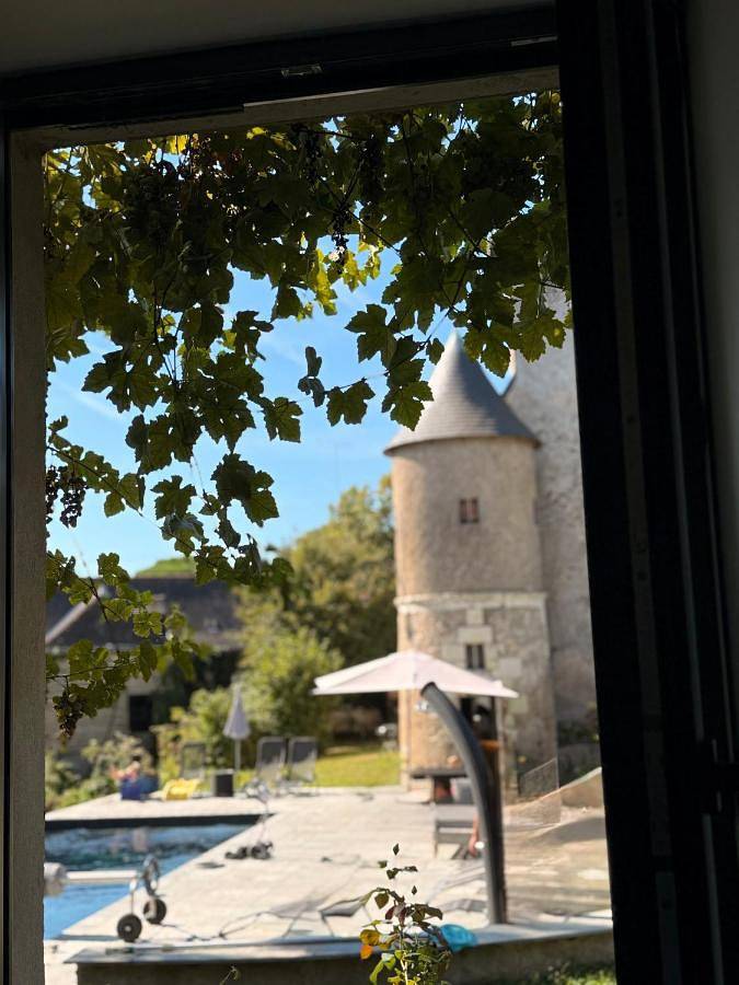 Gîte pour 4 personnes, avec piscine ainsi que jardin et vue à Fondettes - 3