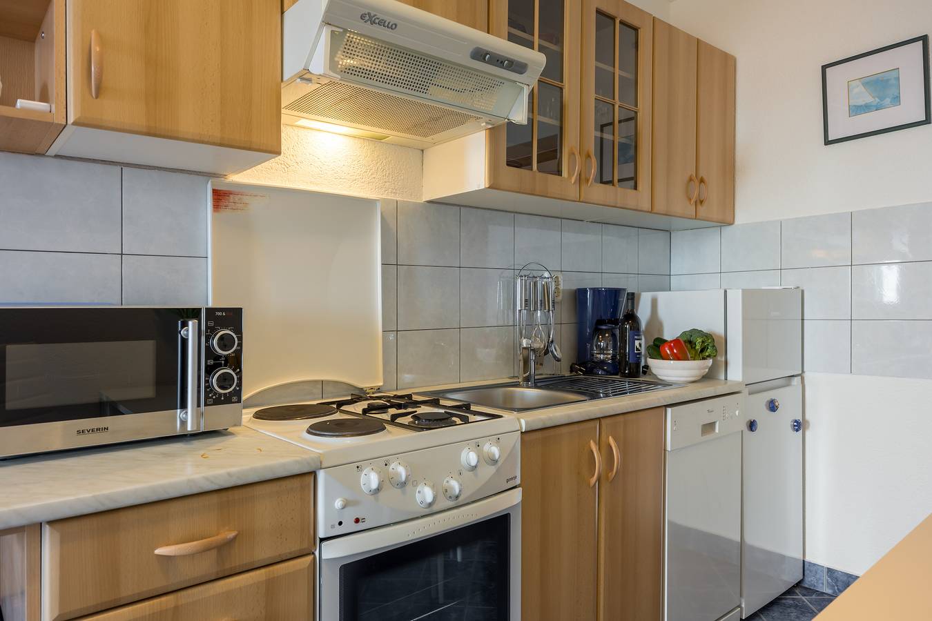 Geheel appartement, Amalija Sea View Apartment 2 in Mali Losinj, Lošinj (Kvarn Bay)