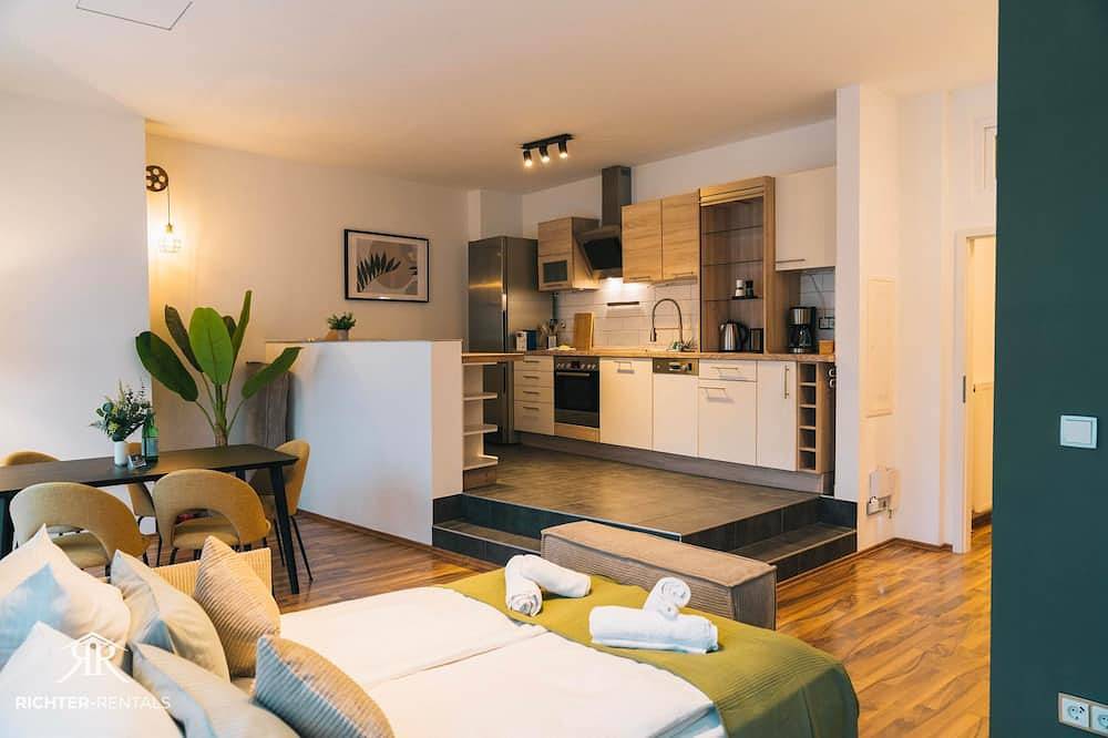 Appartement entier, Rr | Appartements Modern Living 1 | 84 m² | Cuisine | Parking in Magdebourg, Elbe-Börde-Heide