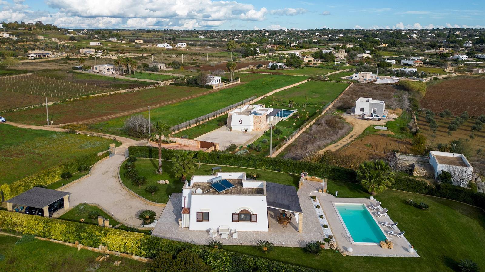 Villa für 4 Personen mit Garten in Salve, Golf von Tarent