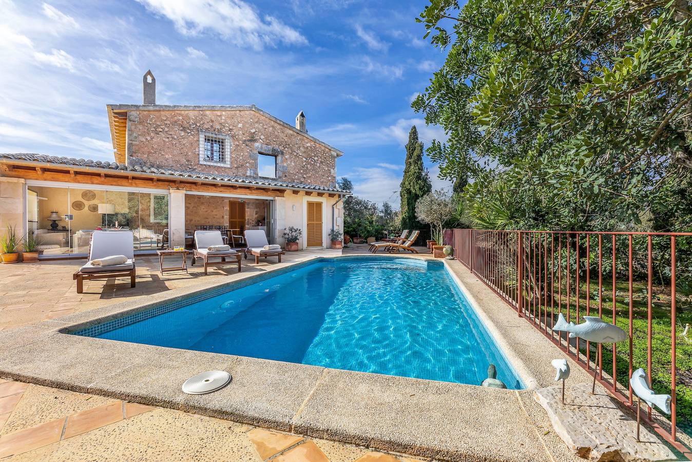 Feriehus for 6 personer med hage in Palma de Mallorca, Vest Mallorca