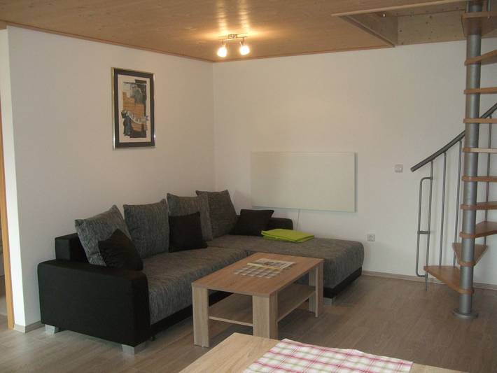 Ganze Wohnung, Ferienwohnung Berghäusle - Bockelt - Gemütliche Ferienwohnung Berghäusle (60 qm) in Ländlicher Gegend in Stadtlauringen, Landkreis Schweinfurt