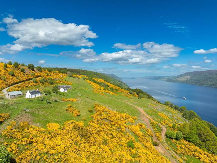 Holiday rental for 5 people, with Garden and Lake view as well as View in Loch Ness