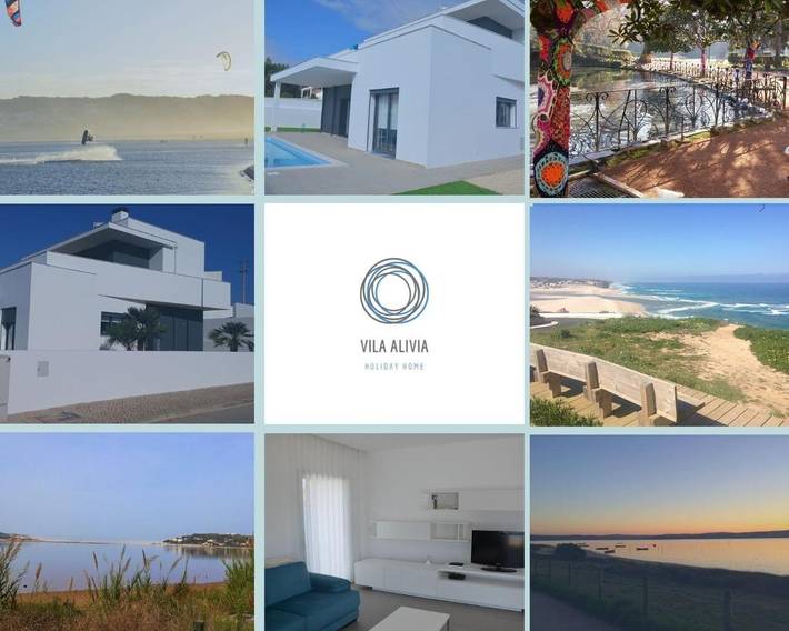 Villa pour 8 personnes, avec Balcon et Terrasse ainsi que Jardin et Piscine dans Nadadouro