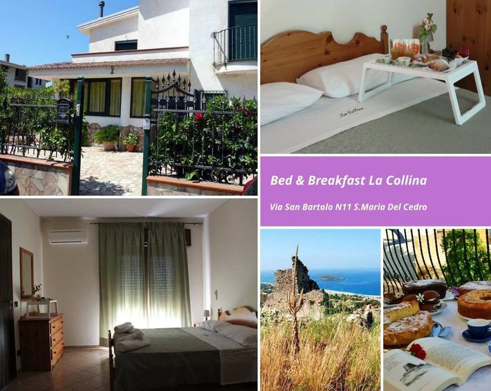 B&b per 2 persone, con Balcone e Terrazza nonché Giardino e Panorama a Santa Maria del Cedro