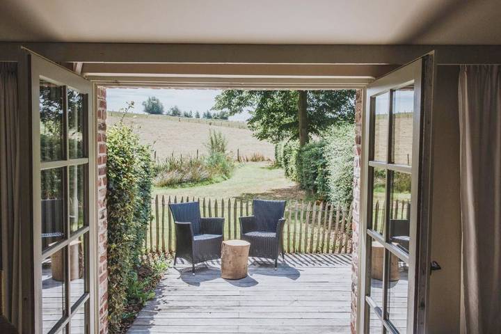 Hôtel pour 2 personnes, avec jardin et piscine ainsi que vue et terrasse dans Dranouter - 4