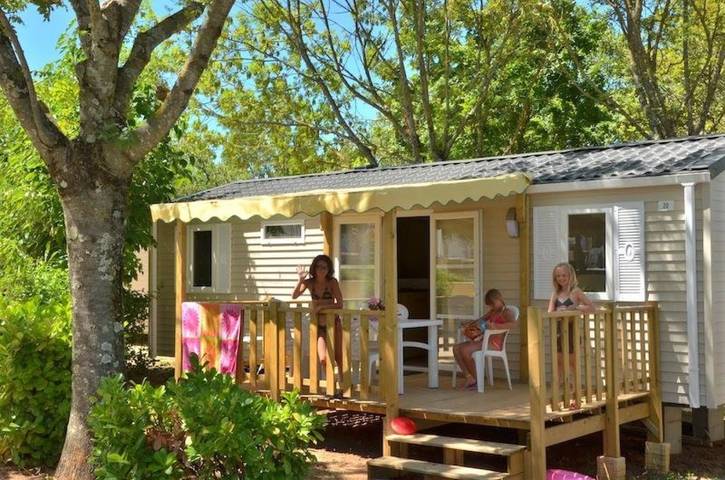 Mobil home pour 5 personnes, avec bassin pour enfant à Chandolas - 3