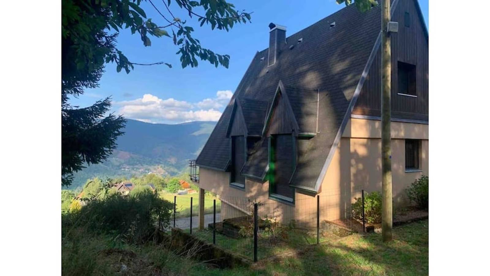 Gezellig chalet met panoramisch uitzicht in Kruth in Kruth, Parc naturel régional des Ballons des Vosges