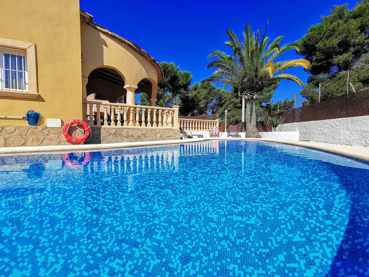 Mediterranean villa with private pool and air conditioning near El Arenal in El Tossalet, Jávea
