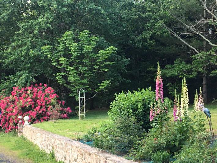 Location de vacances pour 2 personnes, avec vue et piscine ainsi que terrasse et jardin à Saint-Saud-Lacoussière - 3