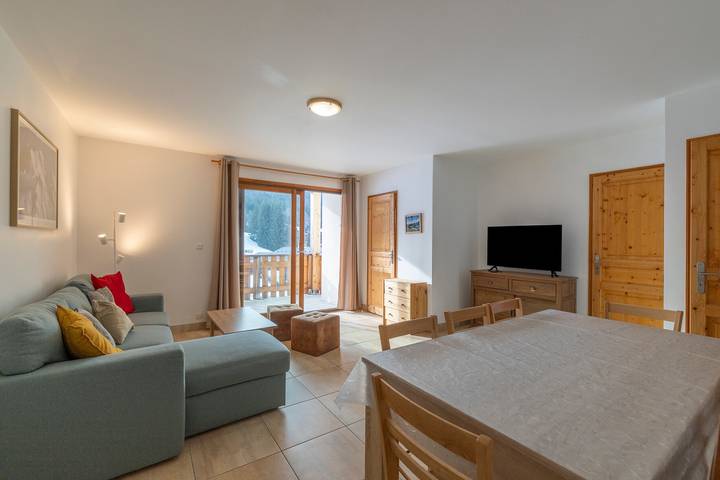 Location de vacances pour 8 personnes, avec Balcon à Morillon
