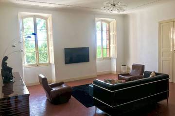Gîte pour 4 personnes, avec jardin et balcon à Séguret