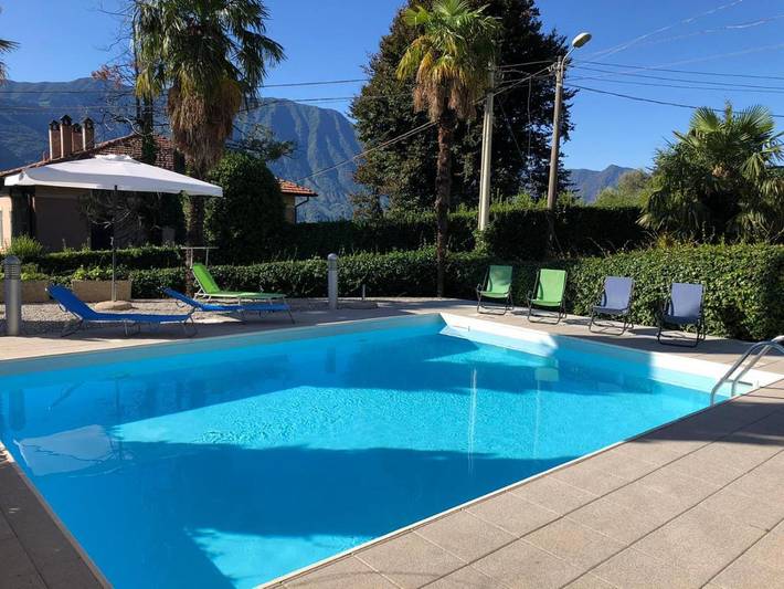 Gîte pour 4 personnes, avec vue sur le lac et piscine ainsi que vue et jardin dans Tremezzo - 3